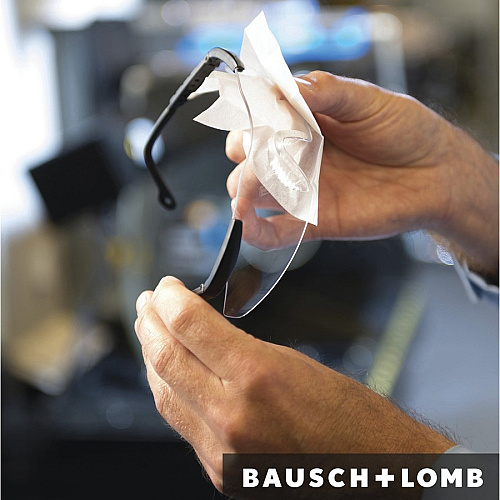Bausch & Lomb Bausch + Lomb Sight Savers Lens Cleaning Tissues For Eyeglasses, Monitor, Camera Lens, Binocular - Anti-fog, Anti-static, Pre-moistened, Silicone-free, Individually Wrapped - Multi - 100/Box - 2 / Bundle (8574GMBD)