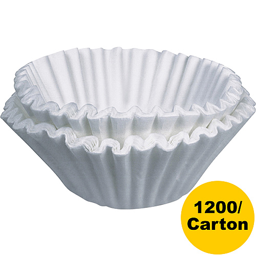 BUNN Home Brewer Coffee Filters 100/Pack - 12 / Carton - White (BCF100CT)