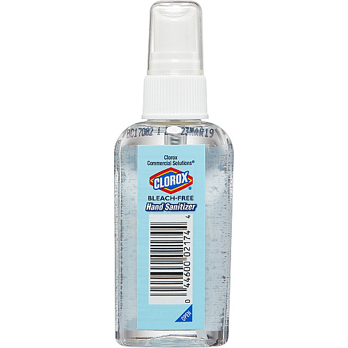 Clorox Commercial Solutions Hand Sanitizer Spray 2 fl oz - Spray Bottle Dispenser - Kill Germs - Hand - Moisturizing - Clear - Non-sticky, Non-greasy, Bleach-free - 24 / Carton (02174CT)