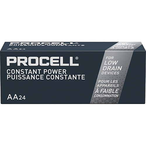 Duracell Procell Alkaline AA Battery Boxes of 24 For Multipurpose - AA - 2100 mAh - 1.5 V DC - 24/Box - 6 / Carton (PC1500BKDCT)