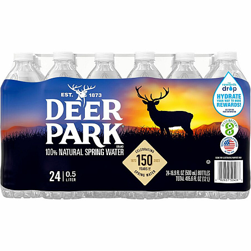 Nestea Nestle Premium Bottled Spring Water Ready-to-Drink - 16.91 fl oz (500 mL) - 24/Carton - 78 / Pallet (101243PL)