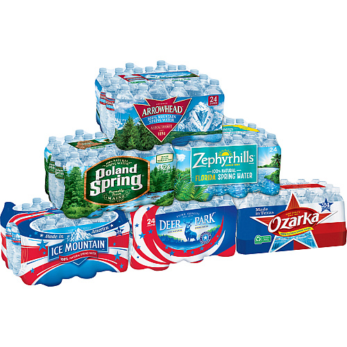 Nestea Nestle Premium Bottled Spring Water Ready-to-Drink - 16.91 fl oz (500 mL) - 24/Carton - 78 / Pallet (101243PL)