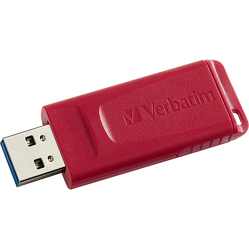 Verbatim Store 'n' Go USB Flash Drives 16 GB - USB 2.0 - Red - Lifetime Warranty - 4 / Carton (96317CT)