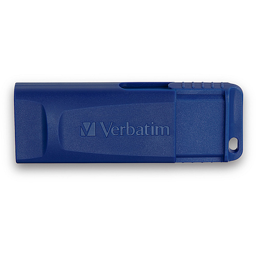 Verbatim 16GB USB Flash Drives 16 GB - USB - Blue - 4 / Carton (97275CT)