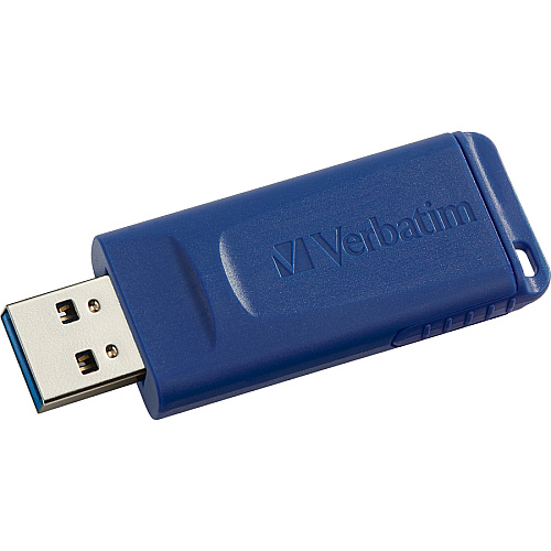 Verbatim 16GB USB Flash Drives 16 GB - USB - Blue - 4 / Carton (97275CT)