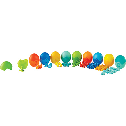 Learning Resources Counting Dino-Sorters Math Activity Set Math Toy - Theme/Subject: Learning - 3 Year & Up - Multi (LER1768)