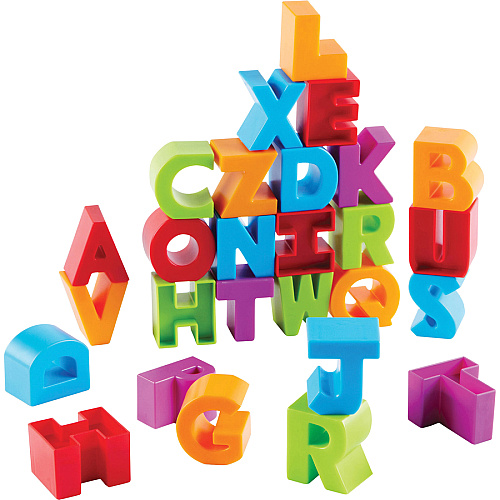 Learning Resources Letter Blocks Theme/Subject: Learning - Skill Learning: Visual, Letter Recognition, Alphabetical Order, Color Identification, Word Building, Fine Motor, Eye-hand Coordination, Tactile Discrimination - 2 Year & Up - Multi (LER7718)