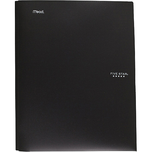Mead Pocket Folder 3 x Prong Fastener(s) - 2 Pocket(s) - Assorted - 4 / Pack (38048)