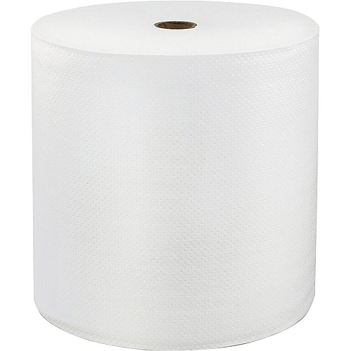 LoCor Hardwound Roll Towels 1 Ply - 8" Width x 800 ft Length - White - Virgin Fiber - 6 / Carton (46896)