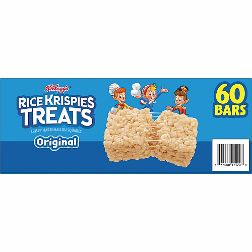Rice Krispies Original Rice Krispies Treats Original - 60 / Carton (17114)