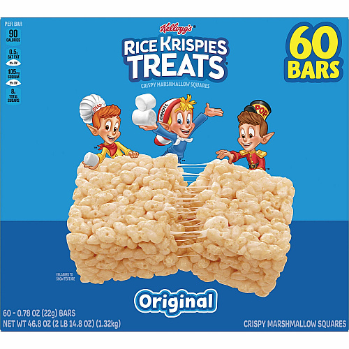 Rice Krispies Original Rice Krispies Treats Original - 60 / Carton (17114)