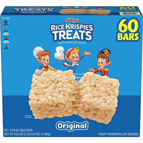 Rice Krispies Original Rice Krispies Treats Original - 60 / Carton (17114)