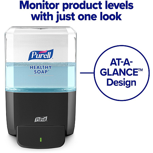 PURELL&reg; HEALTHY SOAP&trade; ES4 Fresh Scent Foam Refill Fresh Scent - 1.27 quart - Dirt Remover, Kill Germs - Hand, Skin - Moisturizing - Blue - Dye-free, Pleasant Scent, Bio-based, Phthalate-free, Paraben-free, Triclosan-free - 2 / Carton (507702)