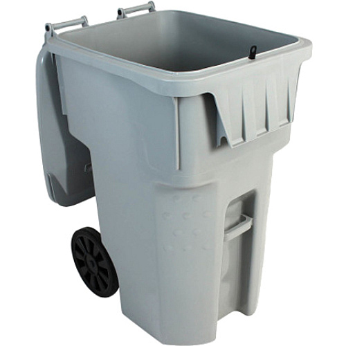 HSM Shredder Collection Cart Built-in Hasp, Wheel - Gray - 1 Each (1070070190)