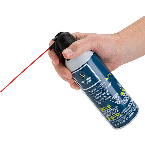 Business Source Power Duster 10 oz - Moisture-free, Ozone-safe - Multi - 6 / Pack (BSN24306)