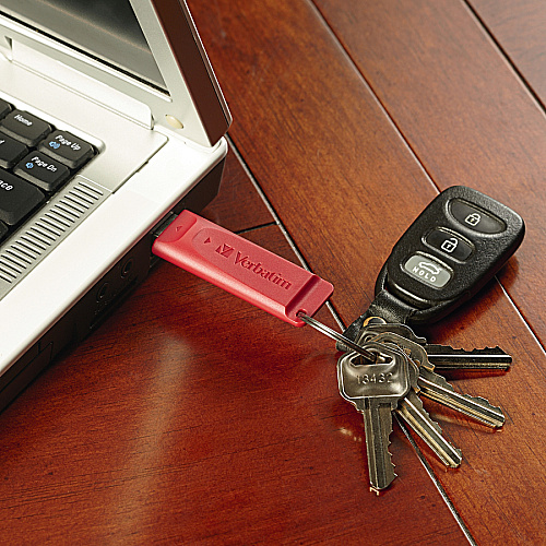 Verbatim 4GB Store 'n' Go USB Flash Drives 4 GB - USB 2.0 - Red - 4 / Pack (95236PK)