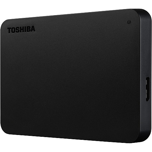 Toshiba Canvio Basics 1 TB Hard Drive - External - Black USB 3.0 - 1 Year Warranty - 1 (HDTB410XK3AA)