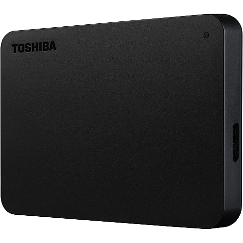 Toshiba Canvio Basics 1 TB Hard Drive - External - Black USB 3.0 - 1 Year Warranty - 1 (HDTB410XK3AA)