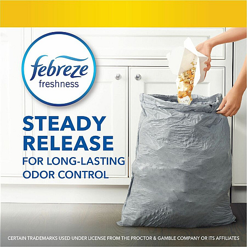 Glad ForceFlex Tall Kitchen Drawstring Trash Bags - OdorShield 13 gal Capacity - 23.74" Width x 24.88" Length x 0.72 mil (18 Micron) Thickness - Drawstring Closure - Gray - Commercial, Home, Indoor, Office, Outdoor, Restaurant, Garbage - 40 / Box (79008)