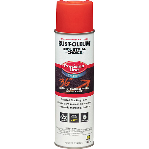 Rust-Oleum Industrial Choice Precision Line Marking Paint 1 Color(s) - Safety Red - 17 fl oz - 12 / Carton (203038CT)