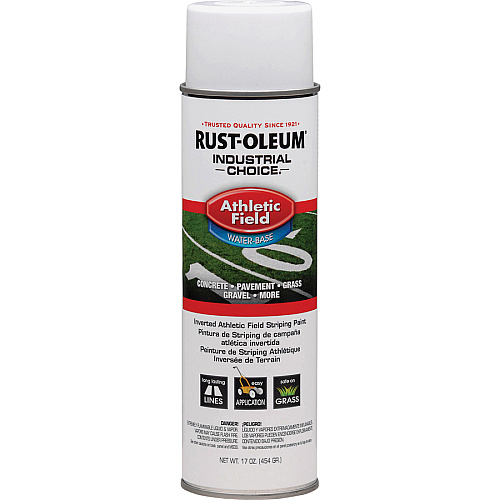 Rust-Oleum Industrial Choice Athletic Field Striping Paint 1 Color(s) - White - 17 fl oz - 12 / Carton (206043CT)