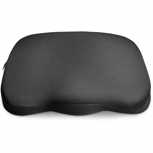 Kensington Ergonomic Memory Foam Seat Cushion Foam - Ergonomic Design, Slip Resistant Base, Durable, Removable Cover, Adjustable Strap, Comfortable - 1 Each (55805)