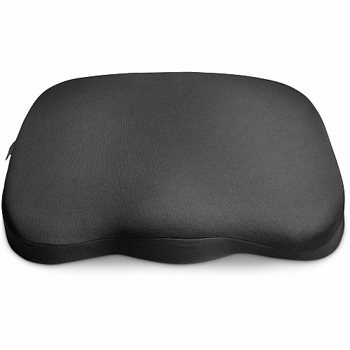 Kensington Ergonomic Memory Foam Seat Cushion Foam - Ergonomic Design, Slip Resistant Base, Durable, Removable Cover, Adjustable Strap, Comfortable - 1 Each (55805)
