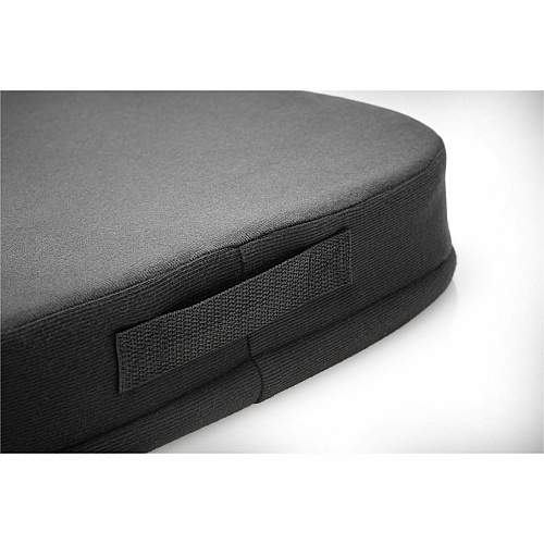 Kensington Ergonomic Memory Foam Seat Cushion Foam - Ergonomic Design, Slip Resistant Base, Durable, Removable Cover, Adjustable Strap, Comfortable - 1 Each (55805)