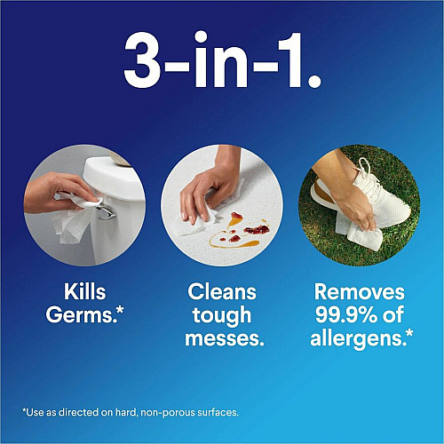 Clorox Disinfecting Cleaning Wipes Crisp Lemon - White - 75/Pack - 1 Each (31404)