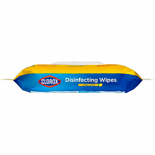 Clorox Disinfecting Cleaning Wipes Crisp Lemon - White - 75/Pack - 1 Each (31404)