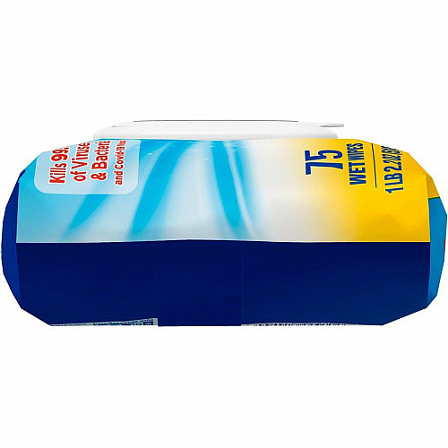 Clorox Disinfecting Cleaning Wipes Crisp Lemon - White - 75/Pack - 1 Each (31404)