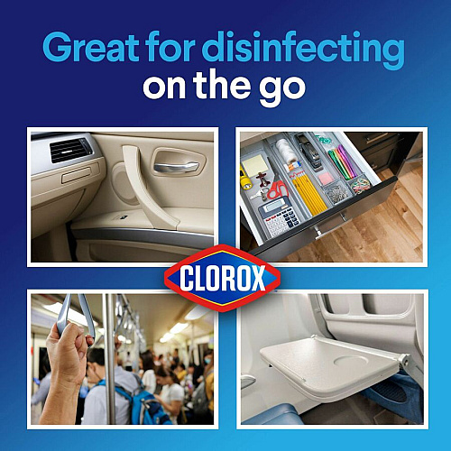 Clorox Bleach-free Disinfecting Cleaning Wipes Fresh - White - 75/Pack - 1 Each (31430)