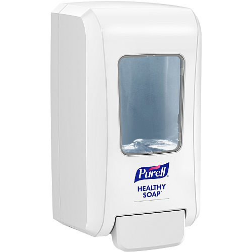 PURELL&reg; FMX-20 Foam Soap Dispenser Manual - 2.11 quart Capacity - Site Window, Locking Mechanism, Durable, Wall Mountable, Rugged - White - 1 Each (523006)