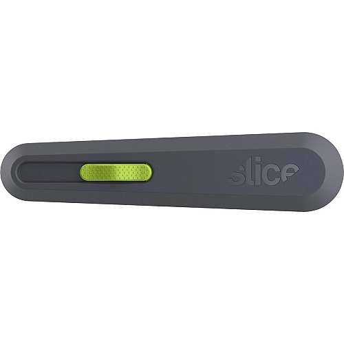 Slice Auto Retract Utility Knife Ceramic Blade - 0.9" Height x 1.4" Width x 6.1" Length - Retractable, Non-sparking, Non-conductive, Rust-free Blade, Durable, Ambidextrous, Comfortable - Glass-filled Nylon, Stainless Steel, Zirconia, Carbon Steel  (10554)