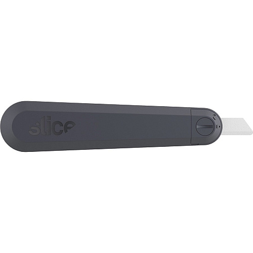 Slice Auto Retract Utility Knife Ceramic Blade - 0.9" Height x 1.4" Width x 6.1" Length - Retractable, Non-sparking, Non-conductive, Rust-free Blade, Durable, Ambidextrous, Comfortable - Glass-filled Nylon, Stainless Steel, Zirconia, Carbon Steel  (10554)