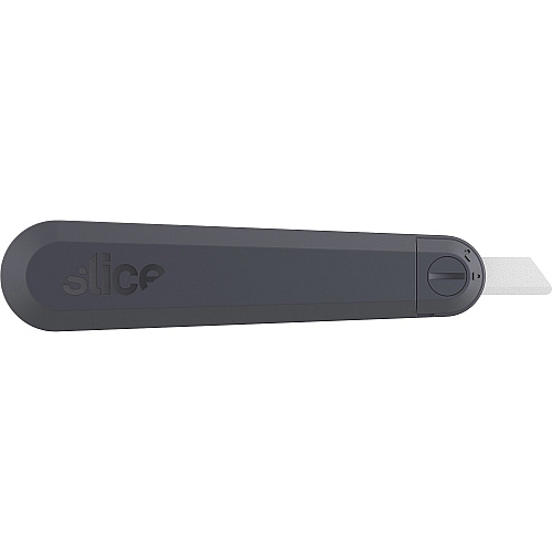Slice Auto Retract Utility Knife Ceramic Blade - 0.9" Height x 1.4" Width x 6.1" Length - Retractable, Non-sparking, Non-conductive, Rust-free Blade, Durable, Ambidextrous, Comfortable - Glass-filled Nylon, Stainless Steel, Zirconia, Carbon Steel  (10554)