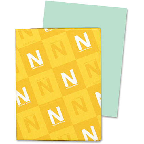 Exact Vellum Bristol Paper 92 Brightness - Letter - 8 1/2" x 11" - 67 lb Basis Weight - Heavyweight, Quick Drying, Durable, Acid-free - Green - 250 / Pack (82351)