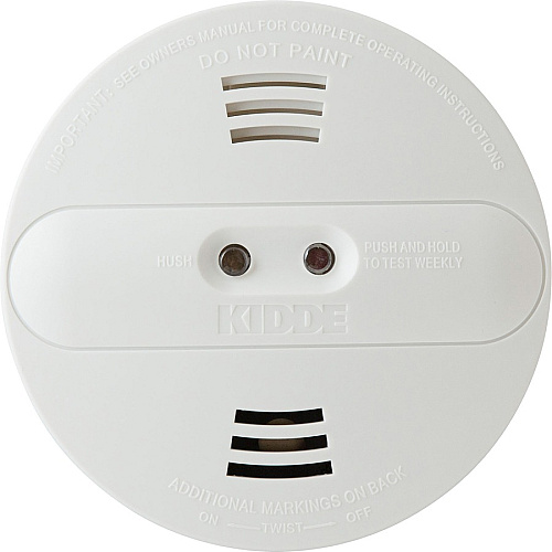 Kidde Dual-sensor Smoke Alarm 9 V - Audible, Visual - White (21007385N)
