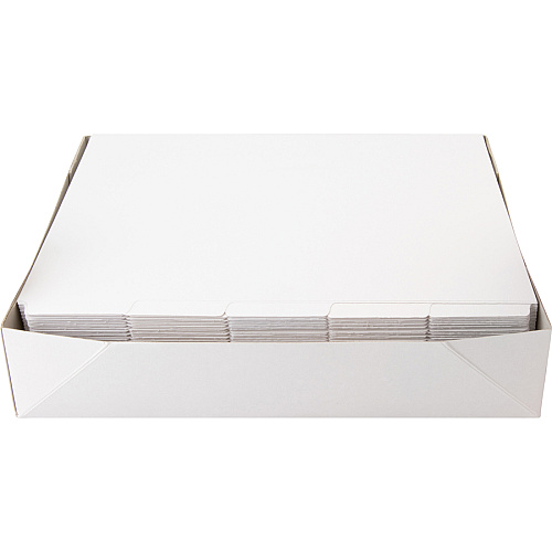 Business Source Tab Printer Economy Index Dividers Print-on Tab(s) - 5 Tab(s)/Set - 8.5" Divider Width x 11" Divider Length - Letter - White Divider - White Tab(s) - 50 / Box (BSN21000)