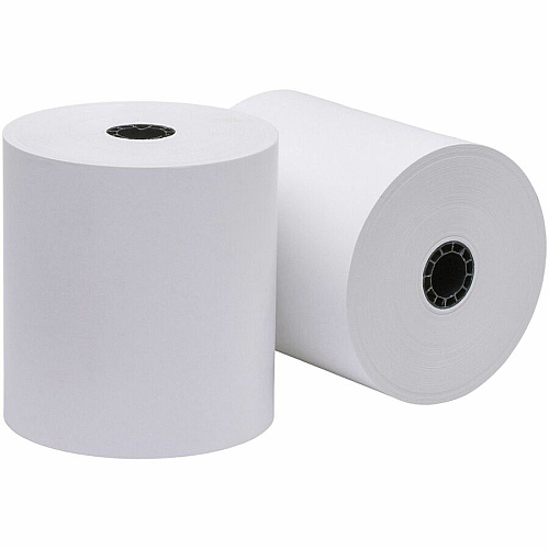 Business Source Thermal Paper 3 1/8" x 273 ft - 48 g/m² Grammage - Smooth - White - 50 / Carton (BSN25345)