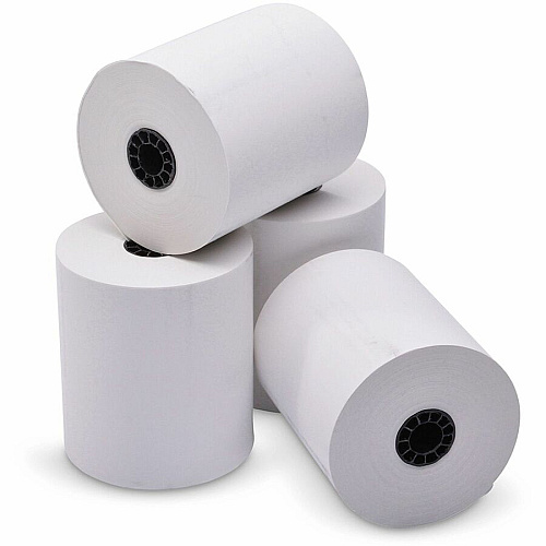 Business Source Thermal Paper 3 1/8" x 230 ft - 48 g/m² Grammage - Smooth - White - 50 / Carton (BSN25346)