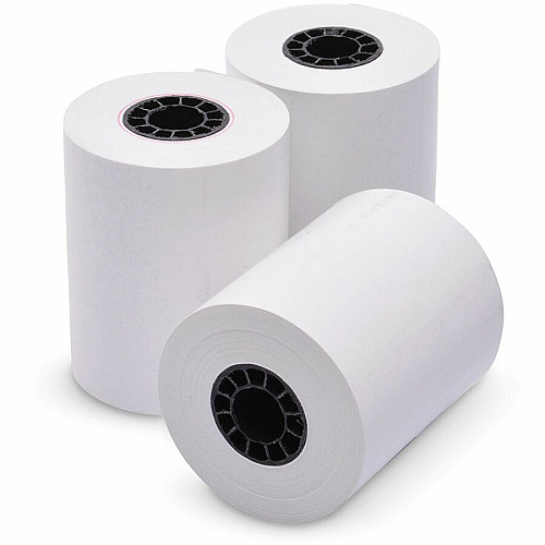 Business Source Thermal Paper 2 1/4" x 85 ft - 48 g/m² Grammage - Smooth - White - 3 / Pack (BSN25347)