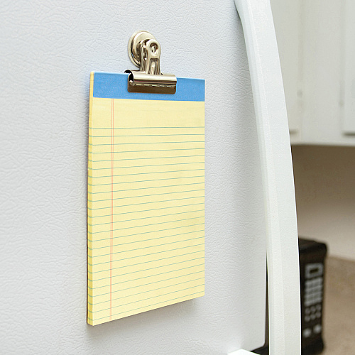 Business Source Magnetic Grip Clips Pack No. 2 - 2.3" Width - for Paper - Magnetic, Heavy Duty - Silver - 12 / Box (BSN58507)