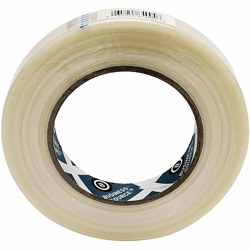 Business Source Filament Tape 60 yd Length x 0.75" Width - 3" Core - White - Fiberglass Filament - For Reinforcing - 1 Roll (BSN64004)
