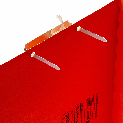 Business Source Self-adhesive Folder Fasteners 240 Sheet Capacity - for Paper - Self-adhesive - Silver - 100 / Box (BSNSA21)