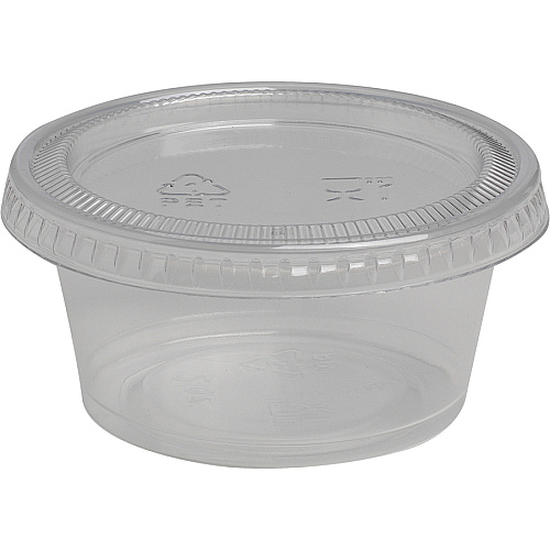 Dixie 2 oz Souffle Cups by GP Pro (PP20CLEAR)