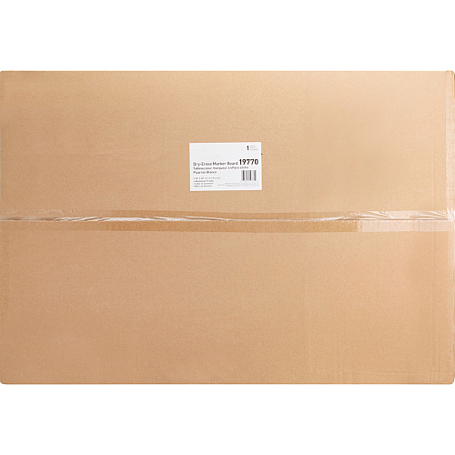 Lorell Economy Dry-erase Board 36" (3 ft) Width x 24" (2 ft) Height - White Melamine Surface - White Aluminum Frame - Rectangle - 1 Each (LLR19770)