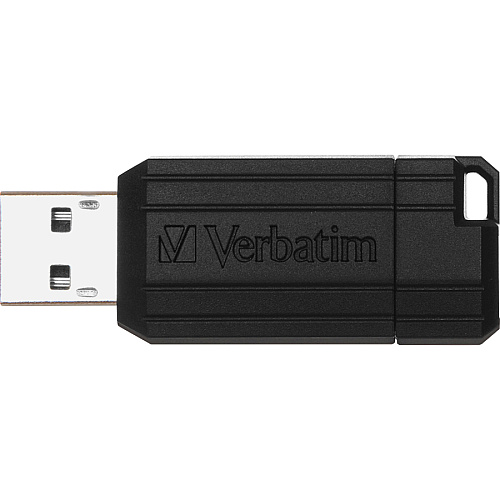 Microban 32GB PinStripe USB Flash Drive - Business 10pk - Black 32 GB - USB 2.0 Type A - Black - Lifetime Warranty - 10 / Pack (70062)