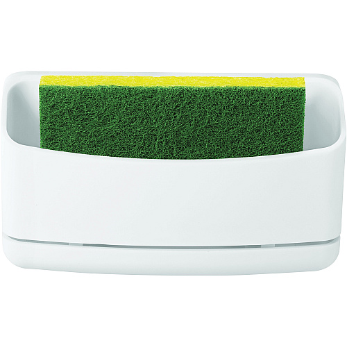 Command Under Sink Sponge Caddy 9.38" Height x 12" Width x 7.75" Depth - White - 1 / Pack (17609HWES)