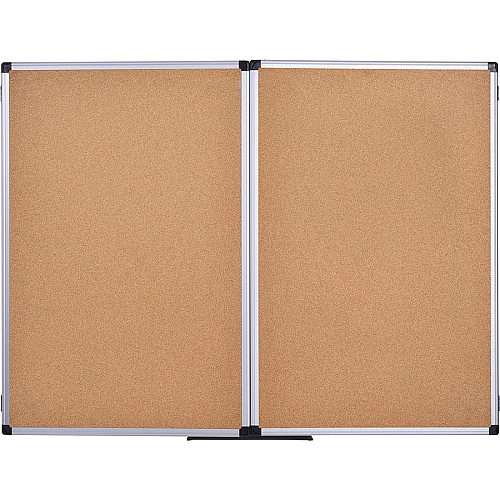 MasterVision Trio Magnetic Whiteboard 36" (3 ft) Width x 96" (8 ft) Height - White Surface - Rectangle - Magnetic - Assembly Required - 1 Each (TR0202101170)